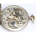 ceas de buzunar Viking-Cortebert cal.526. argint. cca 1930-1940